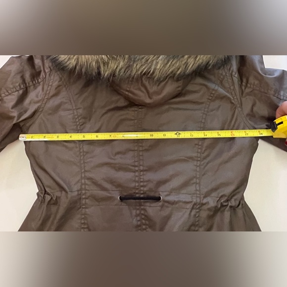 American Rag - Gorgeous, quality and warm! Zippered hoodie is removable! Size S - Picture 3 of 7